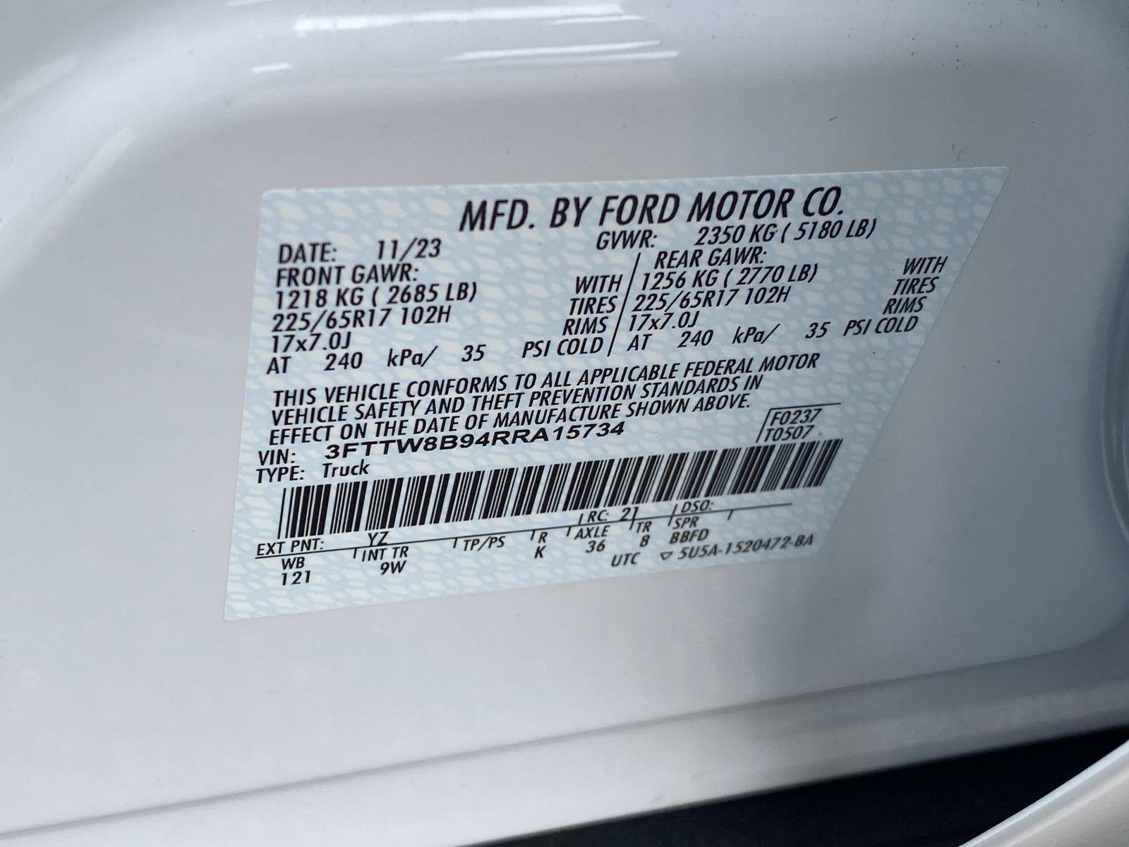 2024 Ford Maverick XL