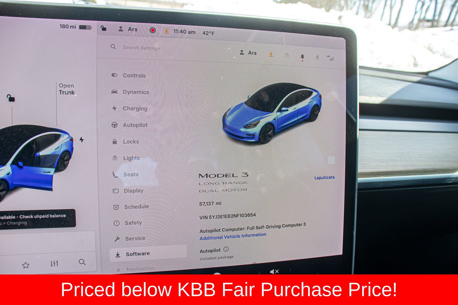 2022 Tesla Model 3 Long Range