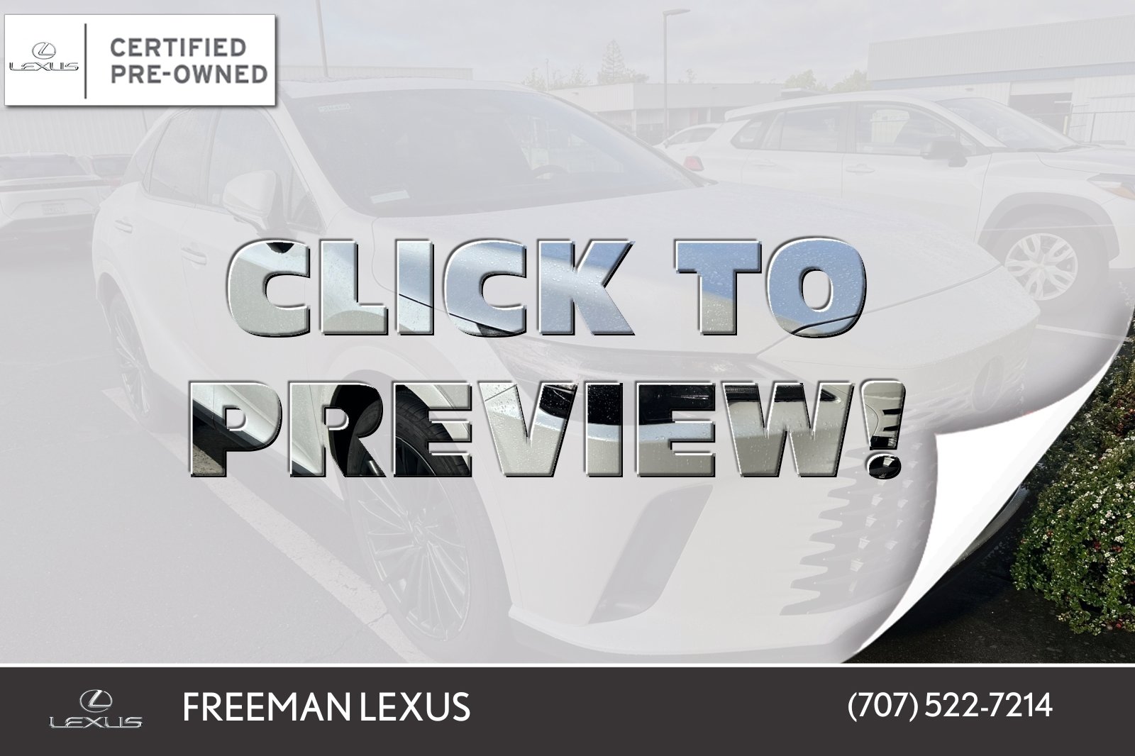 Used 2025 Lexus RX 350h w/ Convenience Package