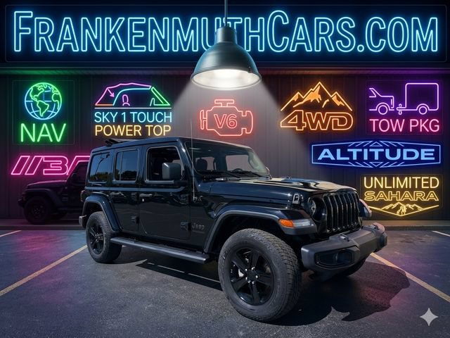 Certified 2021 Jeep Wrangler Unlimited Sahara