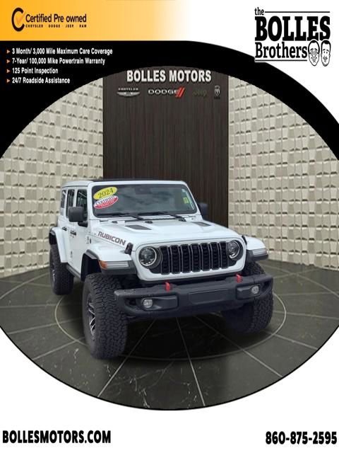Certified 2024 Jeep Wrangler Unlimited Rubicon