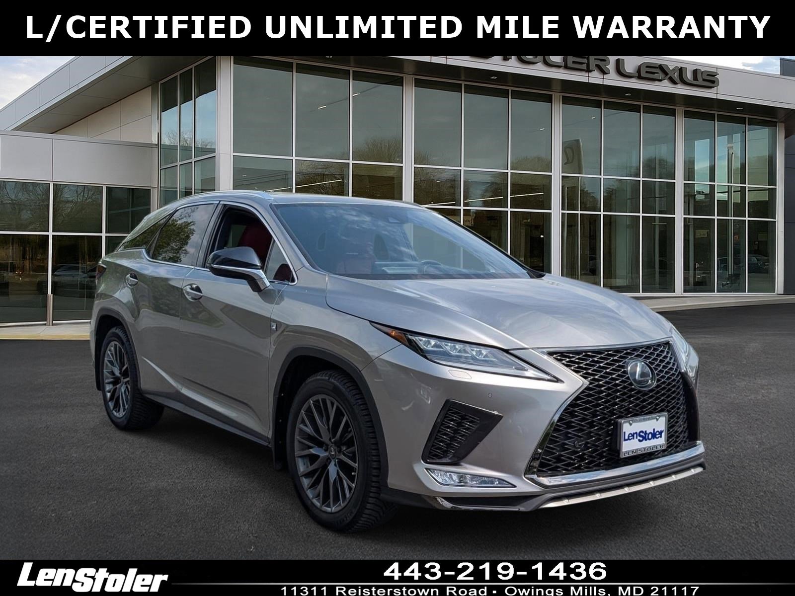 Used 2021 Lexus RX 350 F Sport