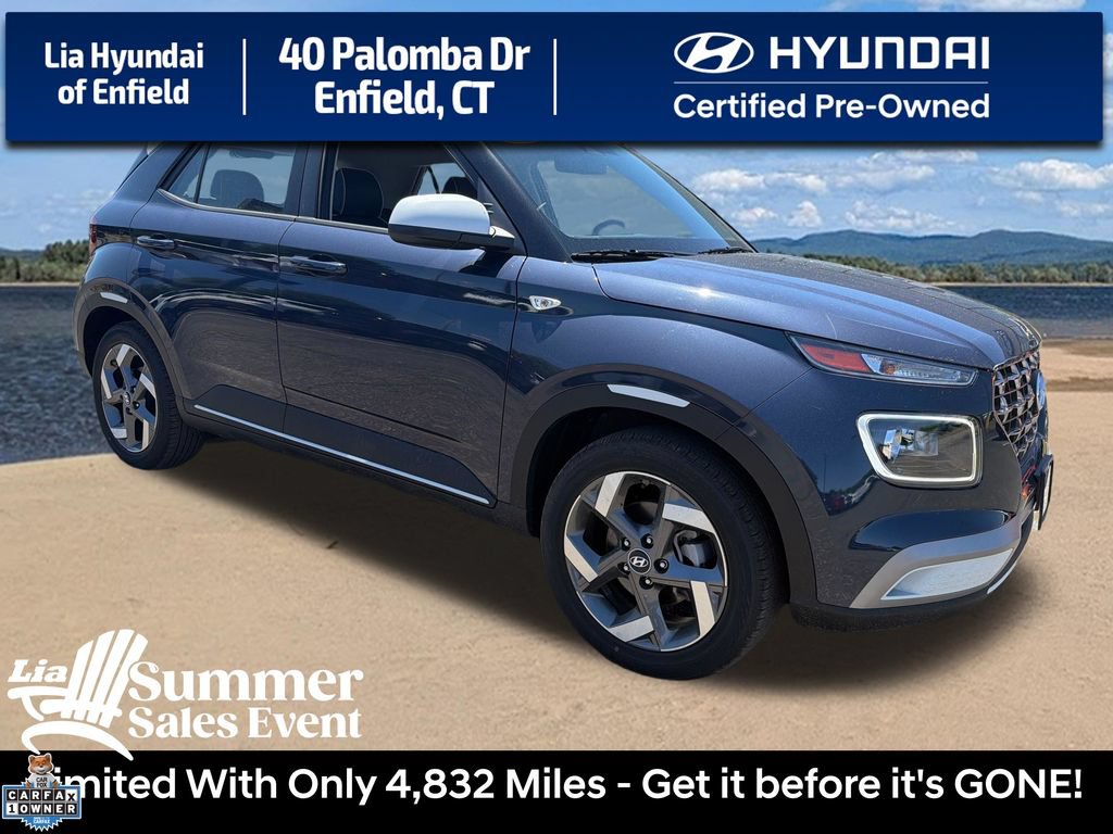Certified 2025 Hyundai Venue Limited