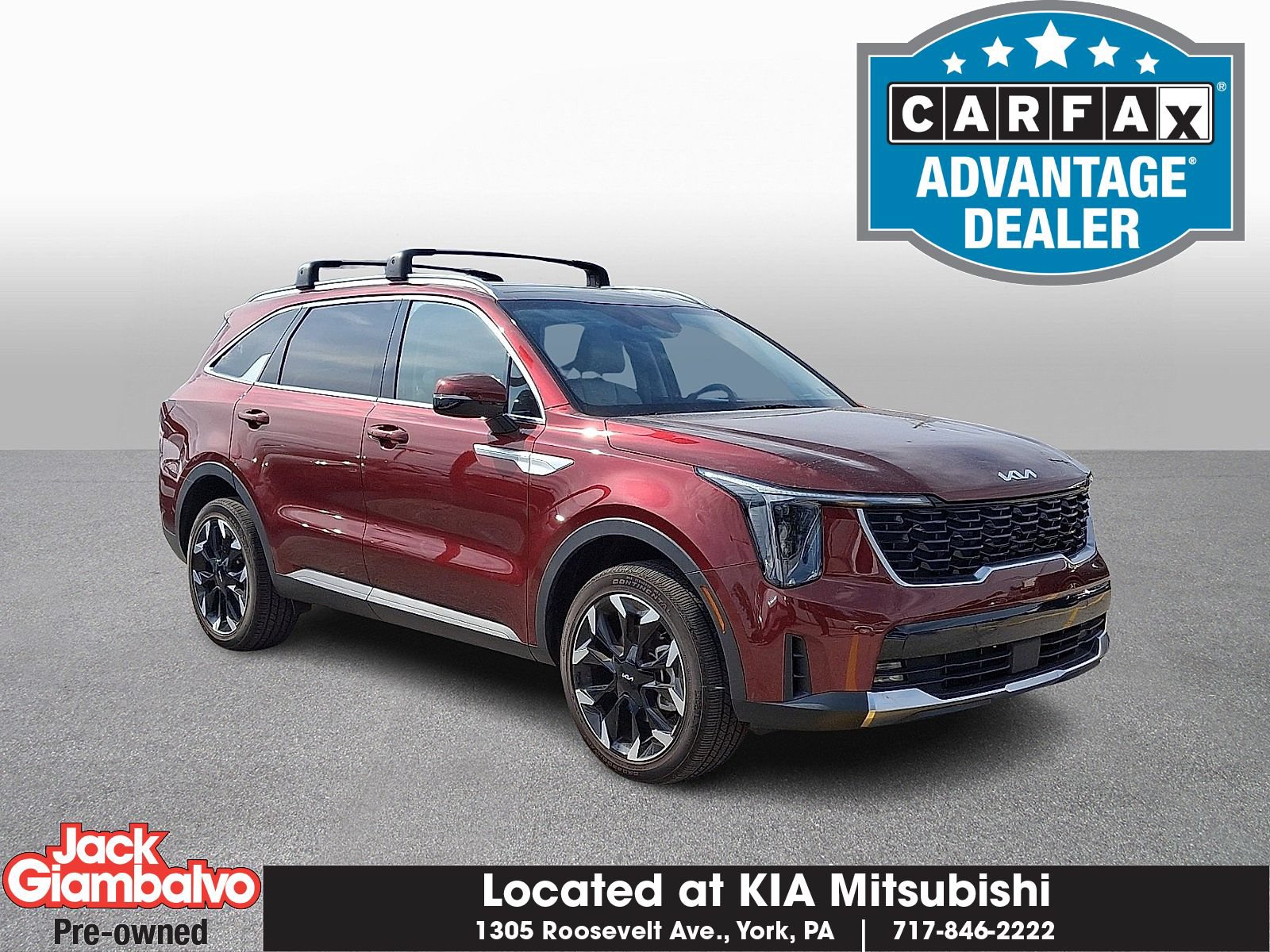 Certified 2025 Kia Sorento EX w/ Panoramic Sunroof Package