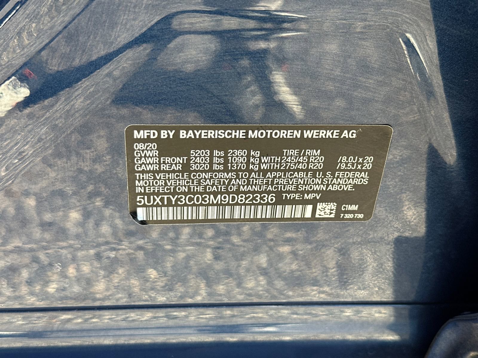 2021 BMW X3 sDrive30i