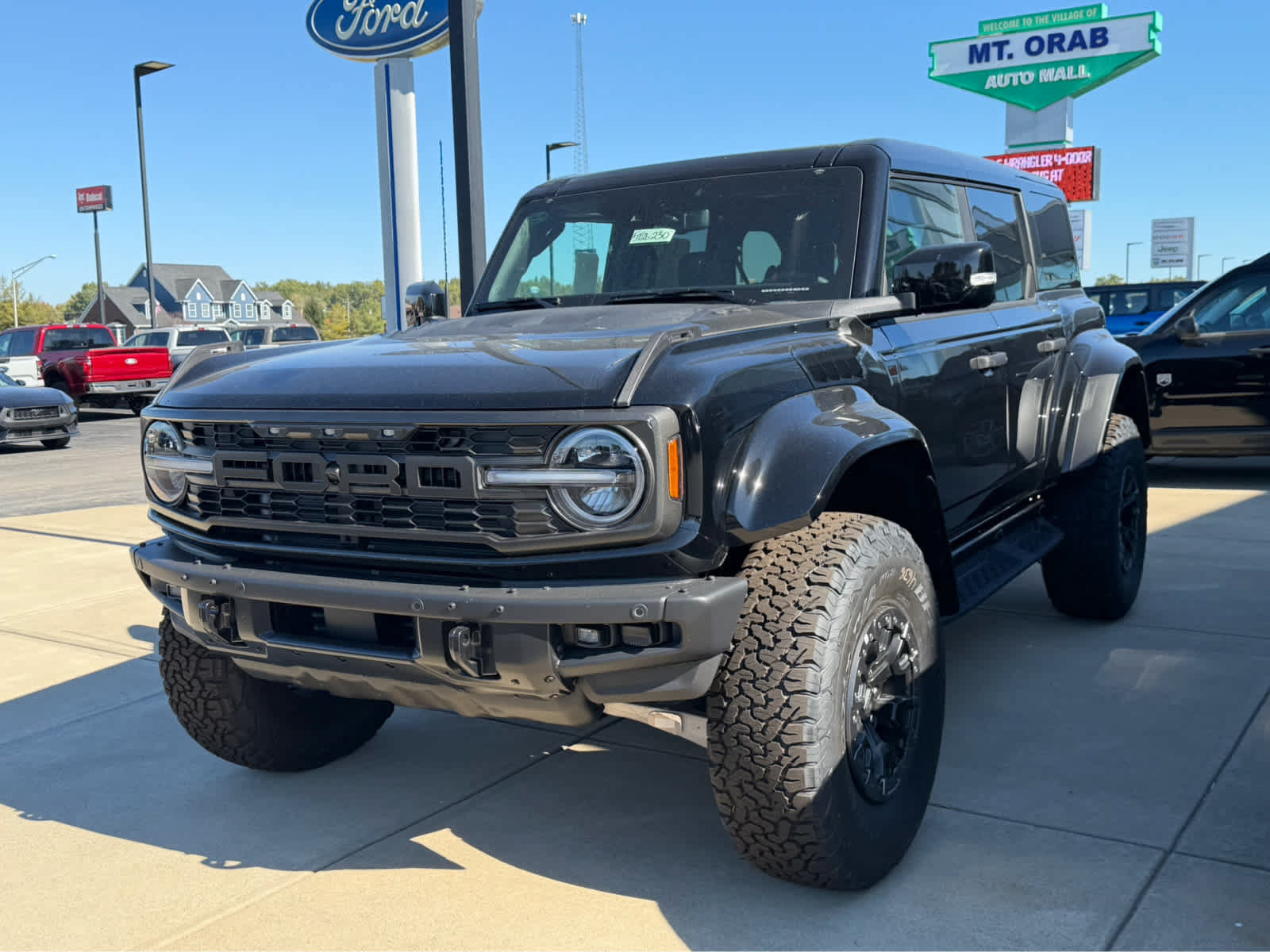 New 2026 Ford Bronco Raptor