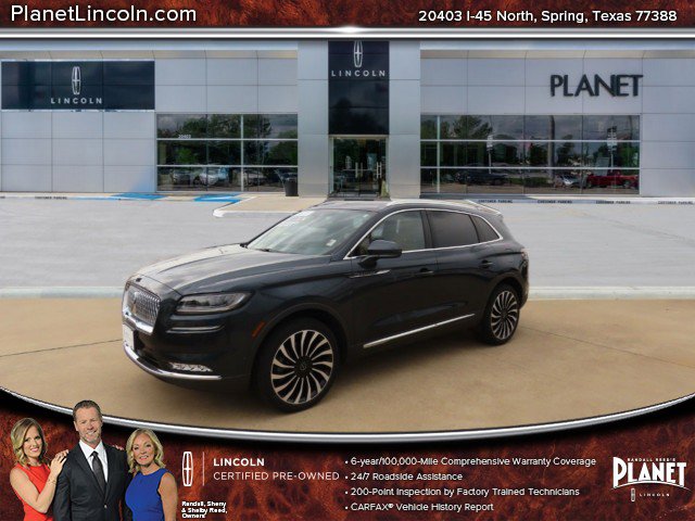 Certified 2022 Lincoln Nautilus Black Label w/ Class II Trailer Tow Package