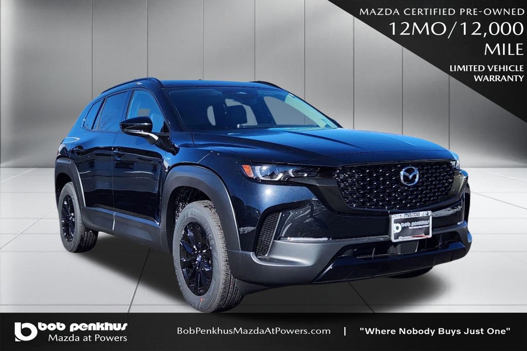 Certified 2025 MAZDA CX-50 AWD 2.5 Hybrid w/ Weather Package
