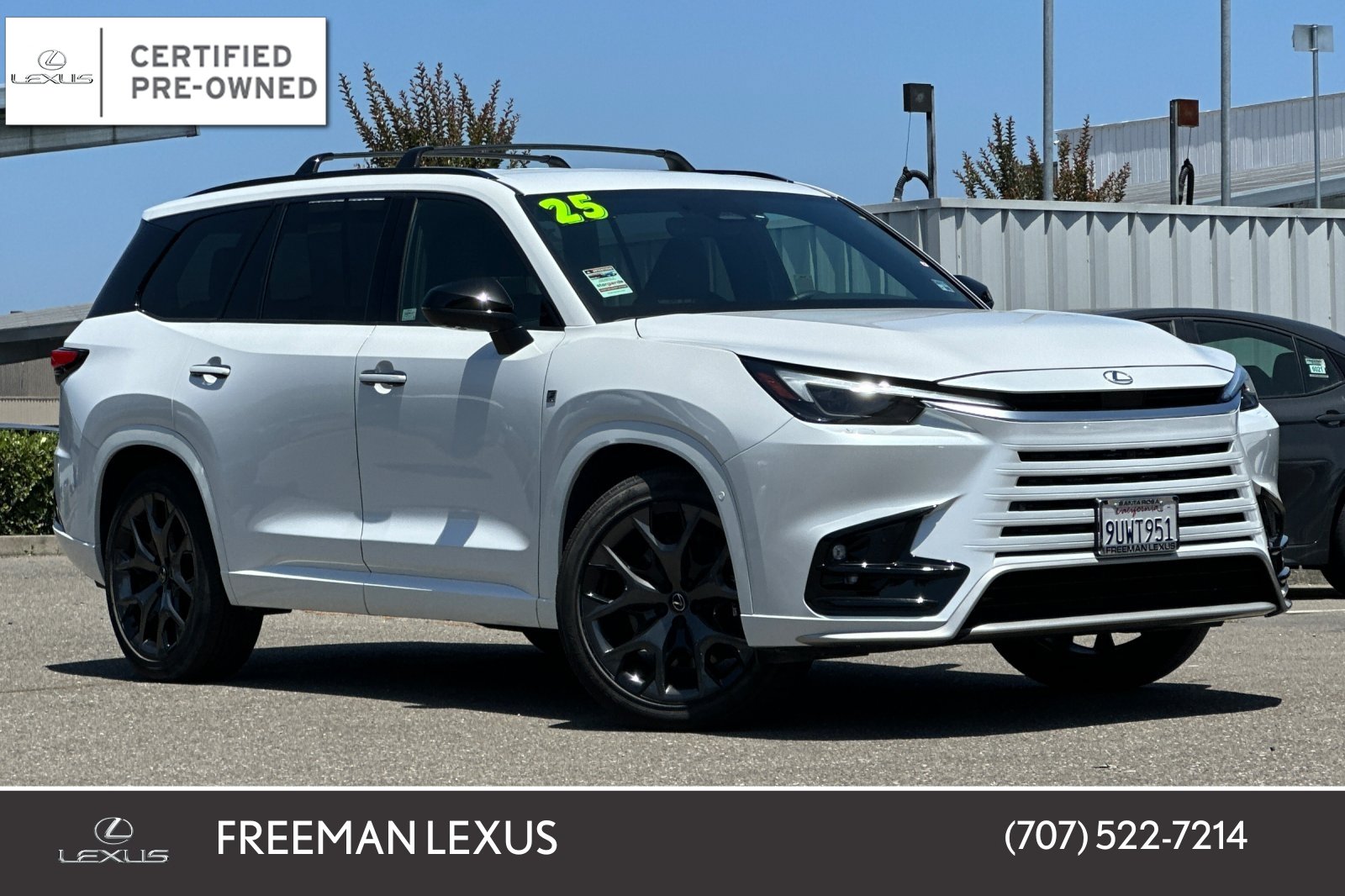 Certified 2025 Lexus TX 500h AWD w/ Technology Package