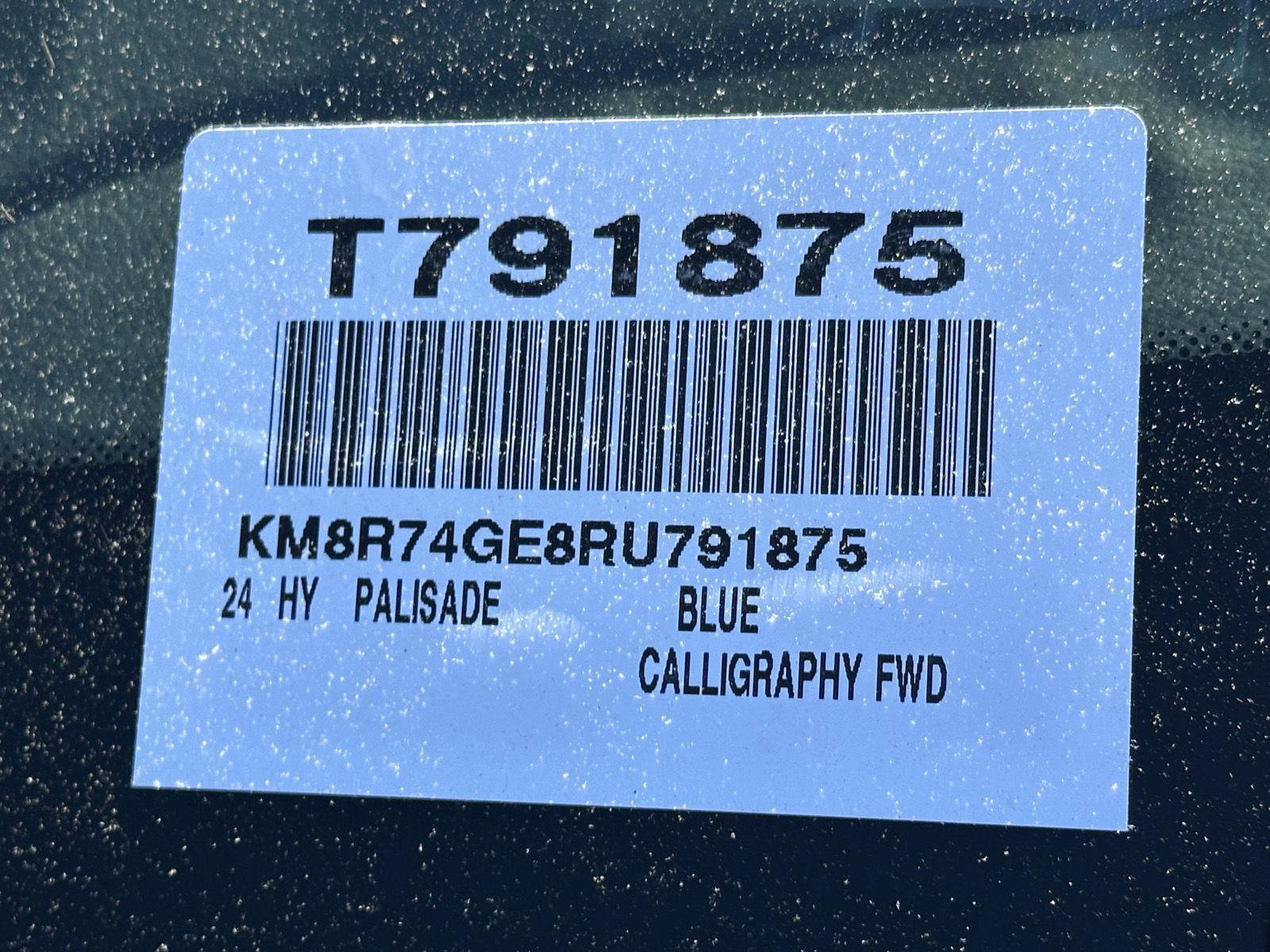 2024 Hyundai Palisade Calligraphy