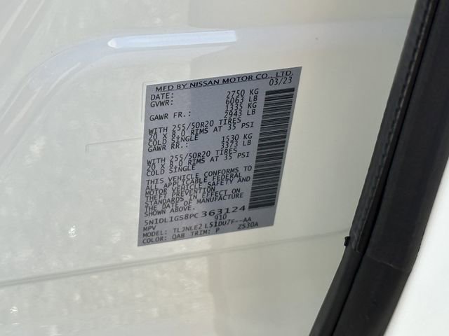 2023 INFINITI Qx60 Sensory