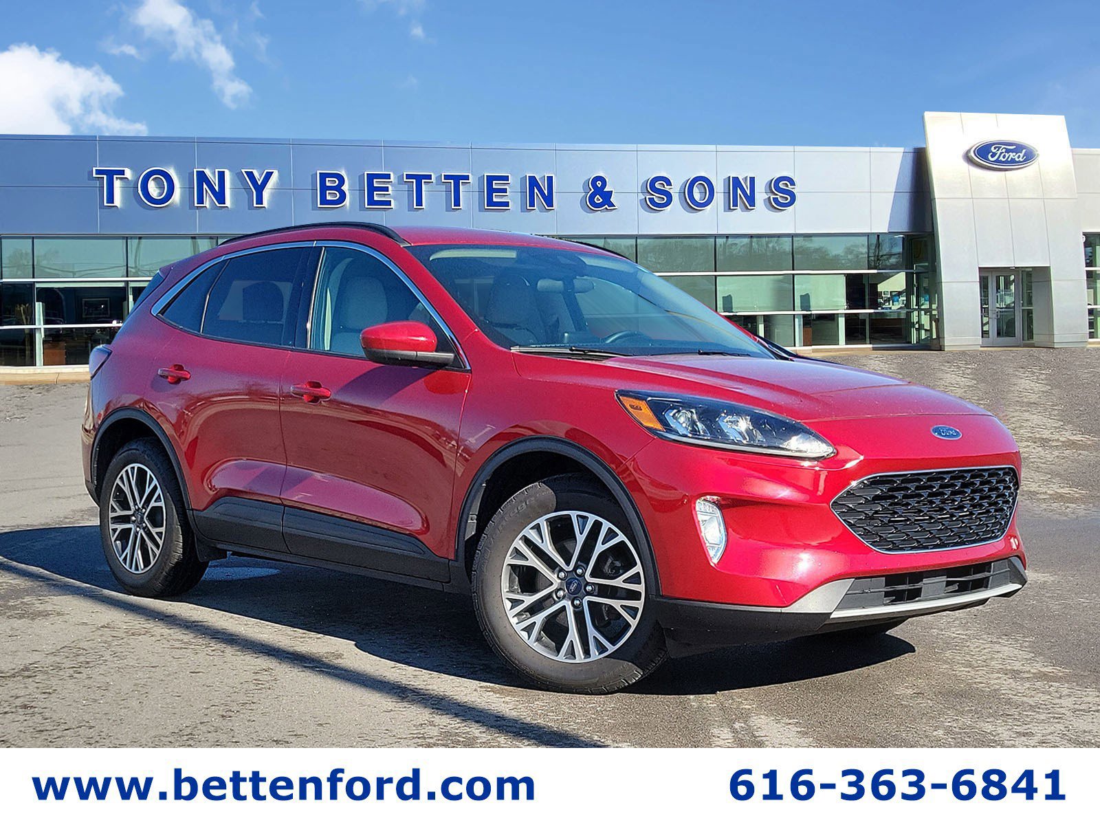 Certified 2020 Ford Escape SEL