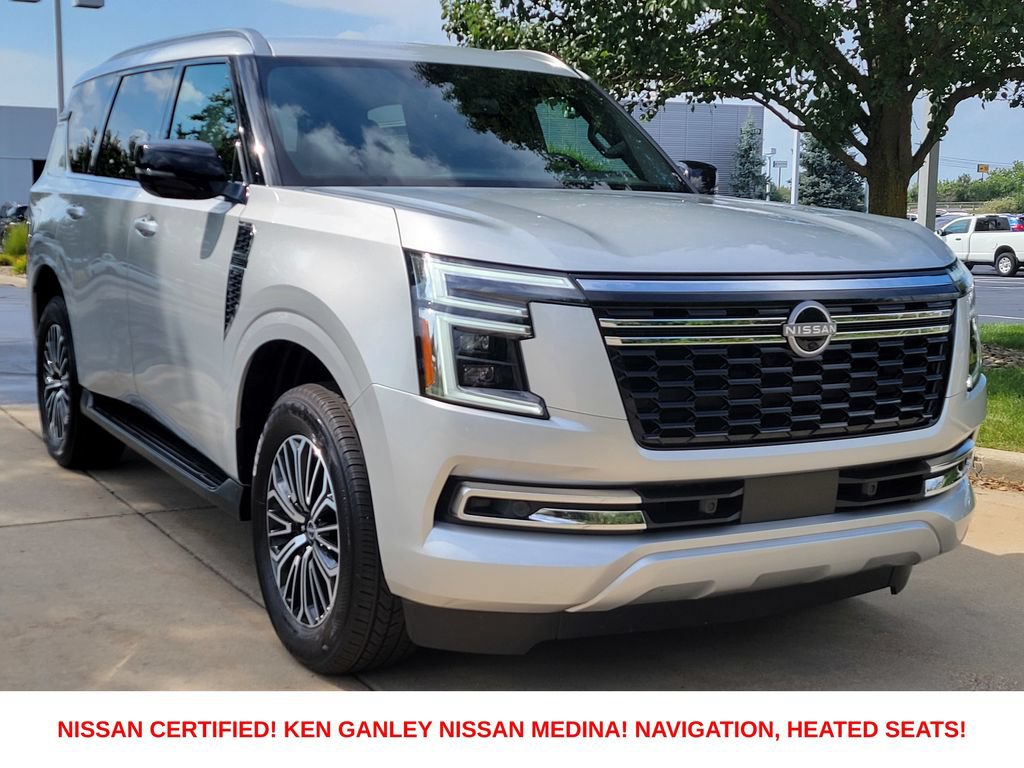 Certified 2025 Nissan Armada SL w/ Captain's Chari Seat Package