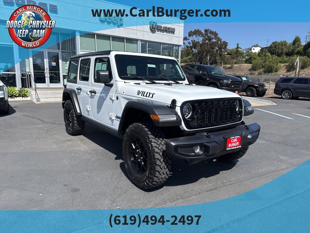 Certified 2025 Jeep Wrangler Unlimited Sport S 4xe