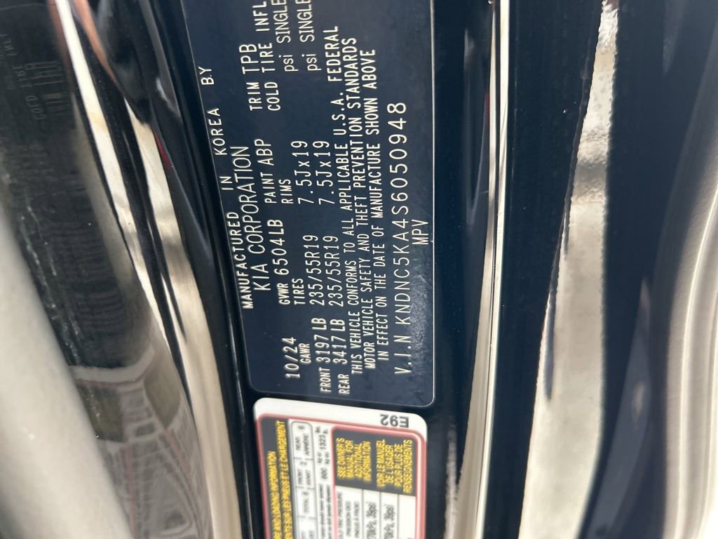 2025 Kia Carnival EX