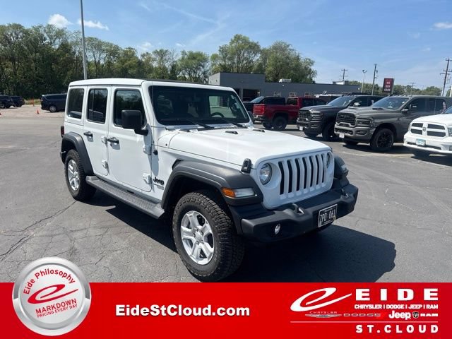 Used 2021 Jeep Wrangler Unlimited Sport w/ Sun And Sound Package