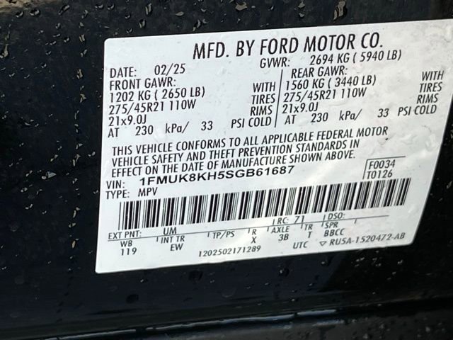 2025 Ford Explorer ST-Line