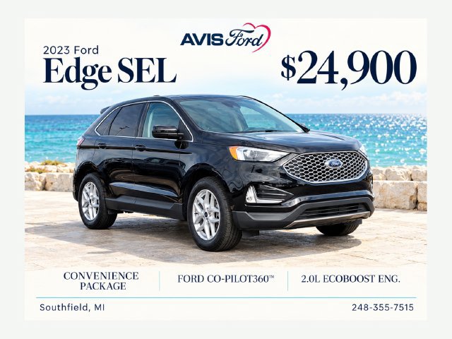Used 2023 Ford Edge SEL w/ Convenience Package
