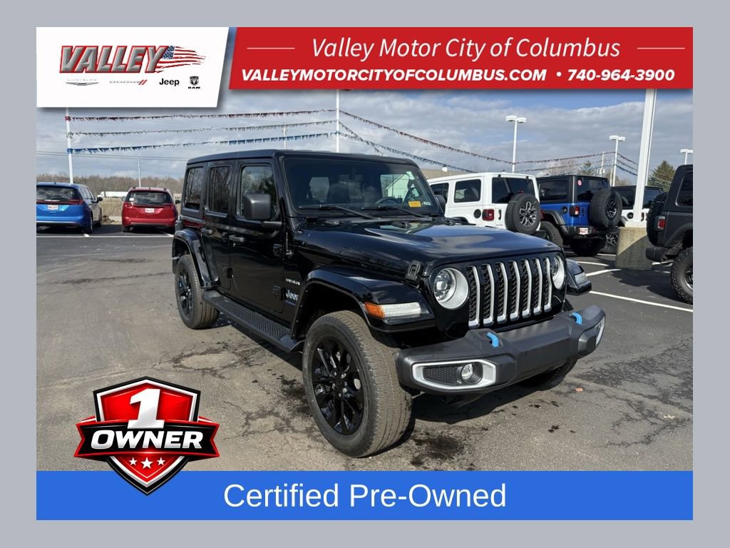 Certified 2023 Jeep Wrangler Unlimited Sahara