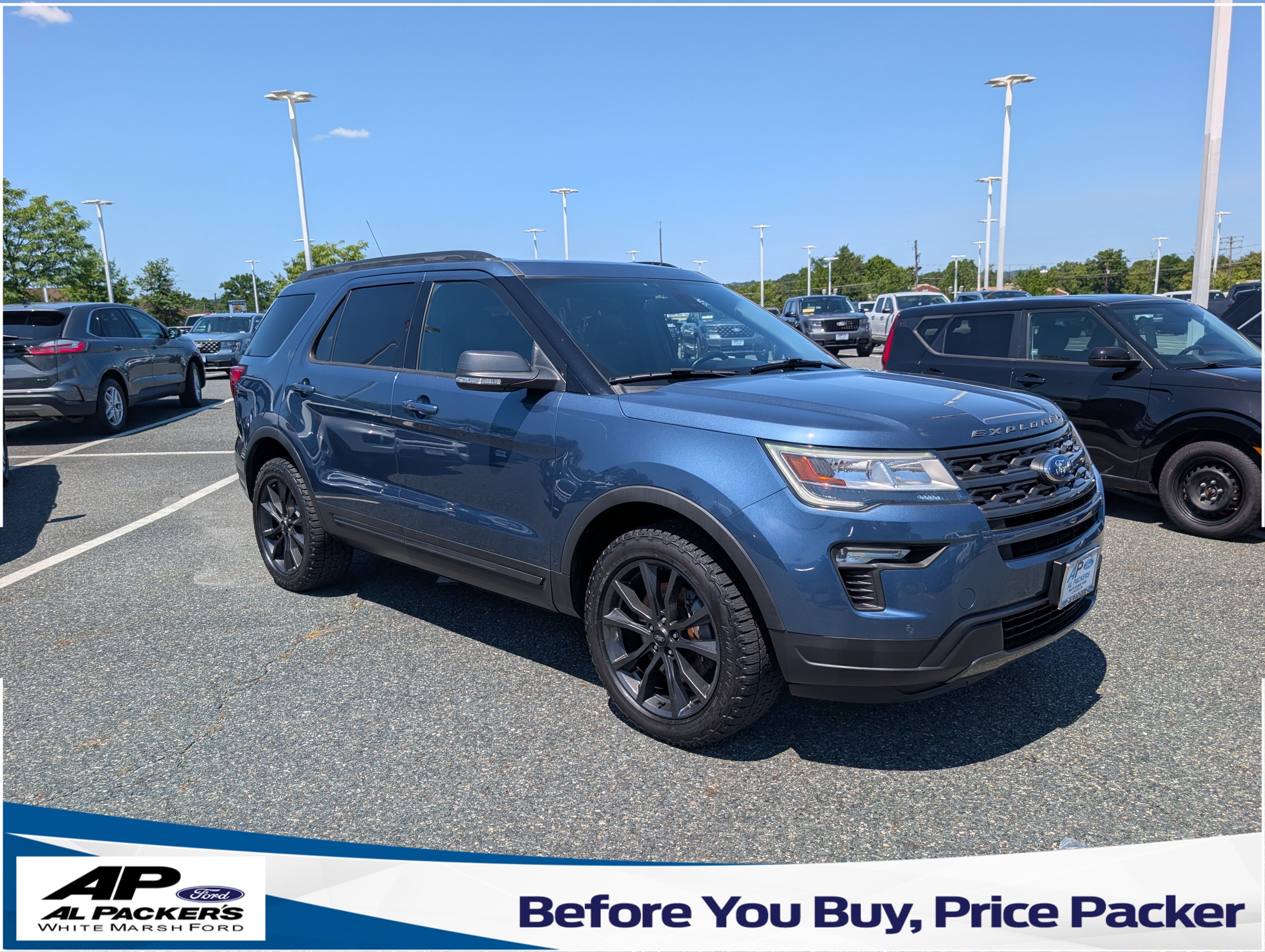 Certified 2018 Ford Explorer XLT w/ Equipment Group 202A