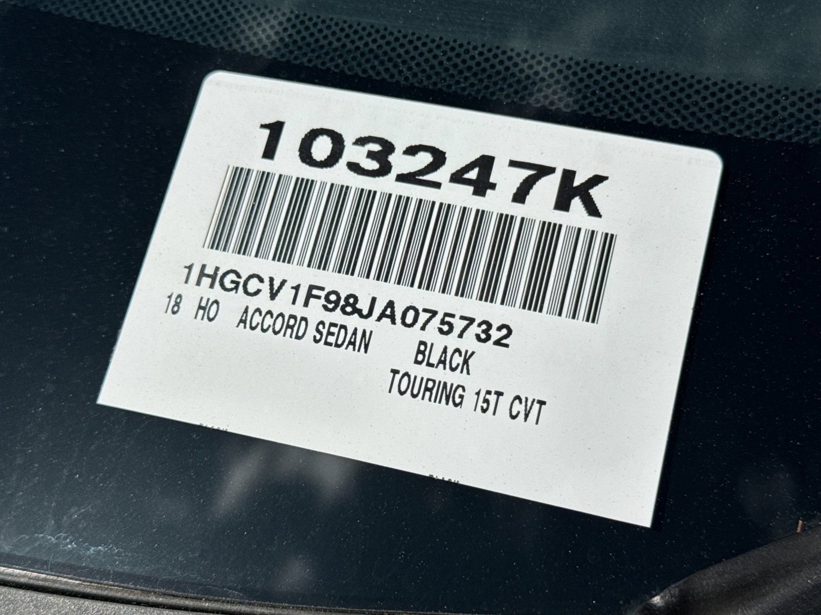 2018 Honda Accord Touring