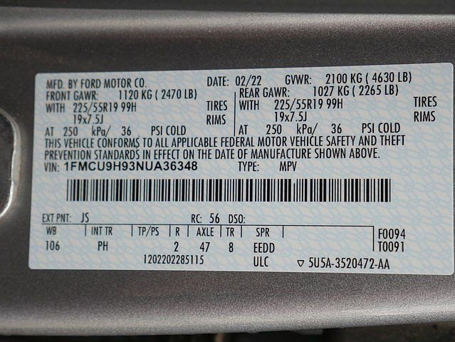 2022 Ford Escape SEL