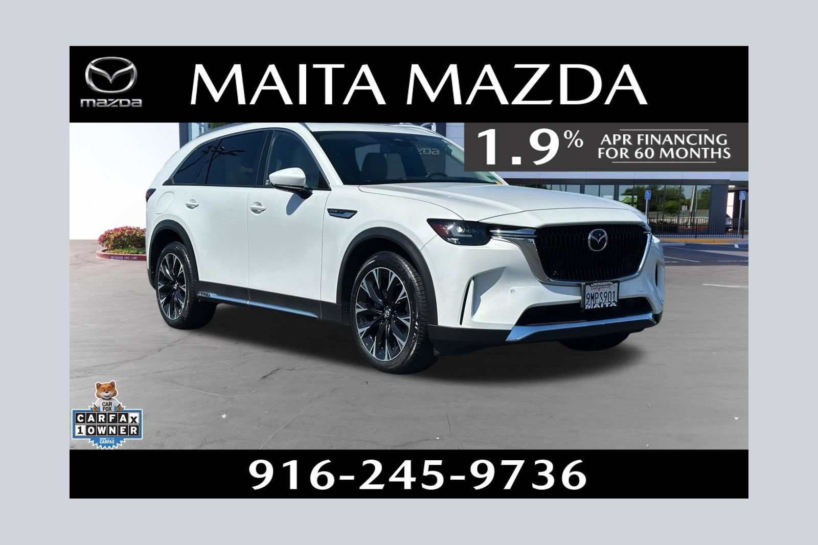 Certified 2024 MAZDA CX-90 Plug-In Hybrid w/ Premium Pkg