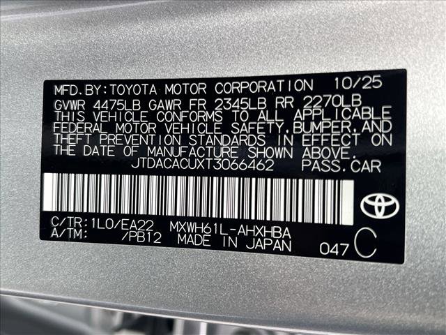 2026 Toyota Prius Plug-In Hybrid