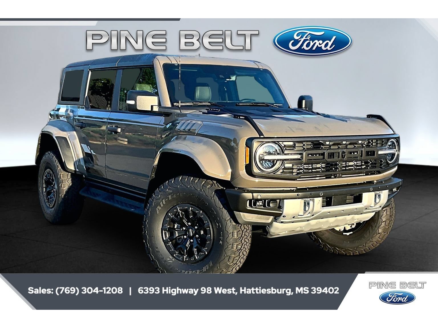 New 2026 Ford Bronco Raptor