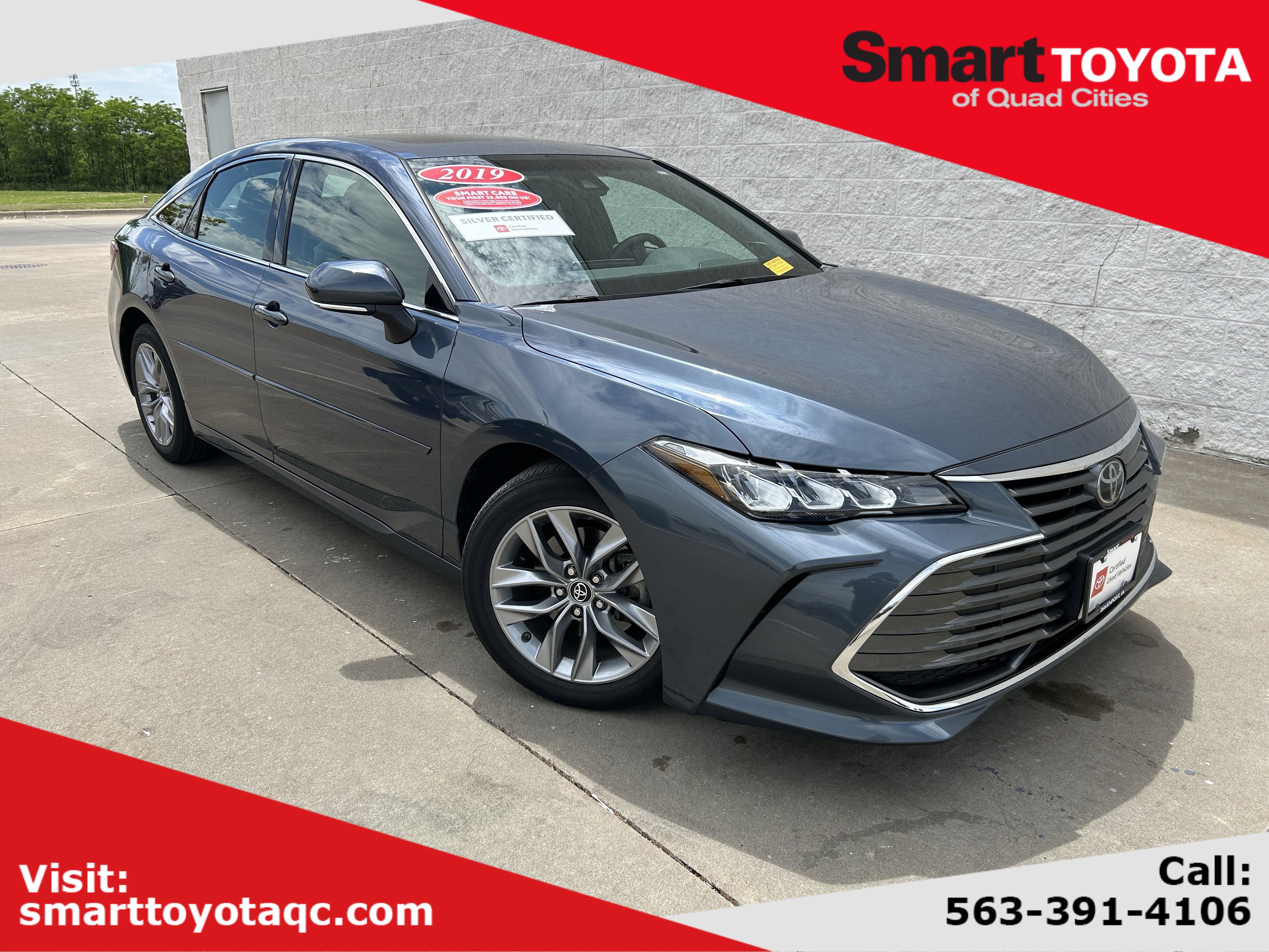 Certified 2019 Toyota Avalon XLE w/ Moonroof Package