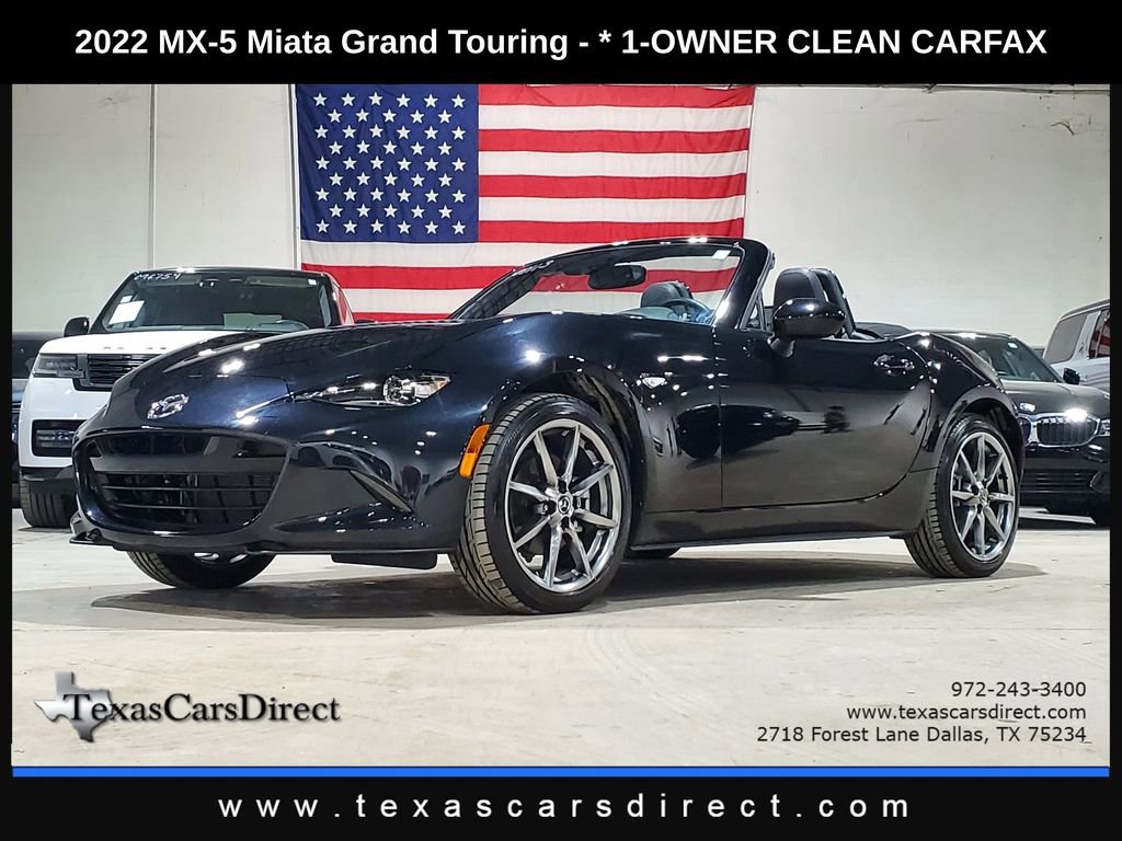 Used 2022 MAZDA MX-5 Miata Grand Touring w/ Weather Package