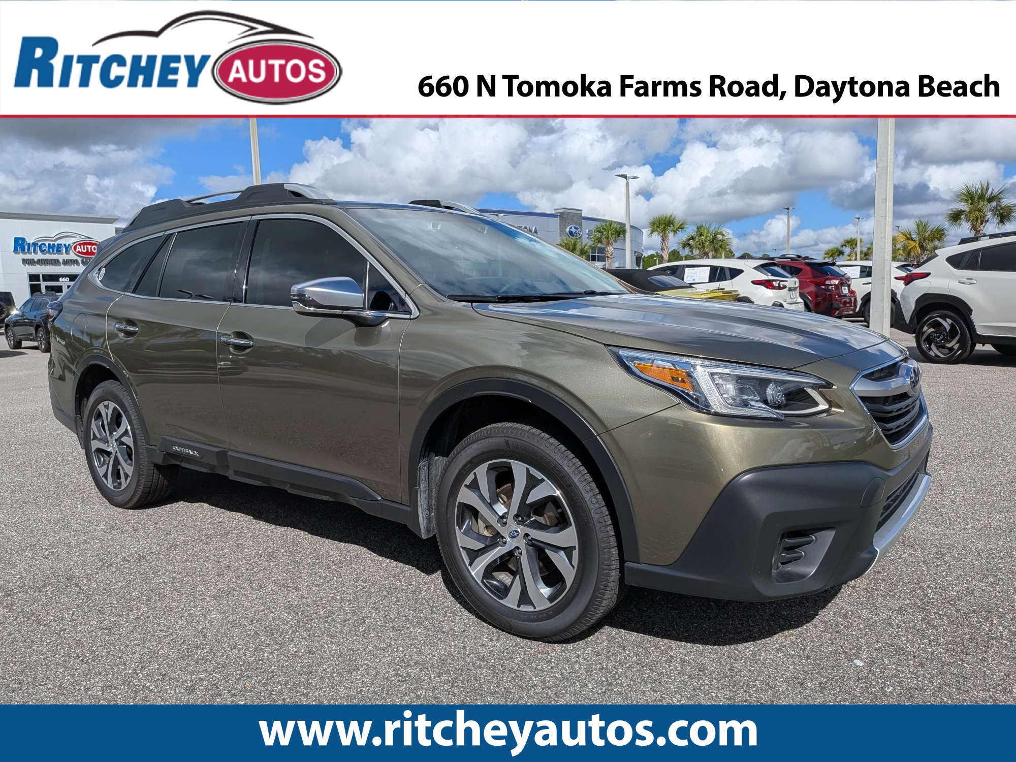 Certified 2022 Subaru Outback Touring
