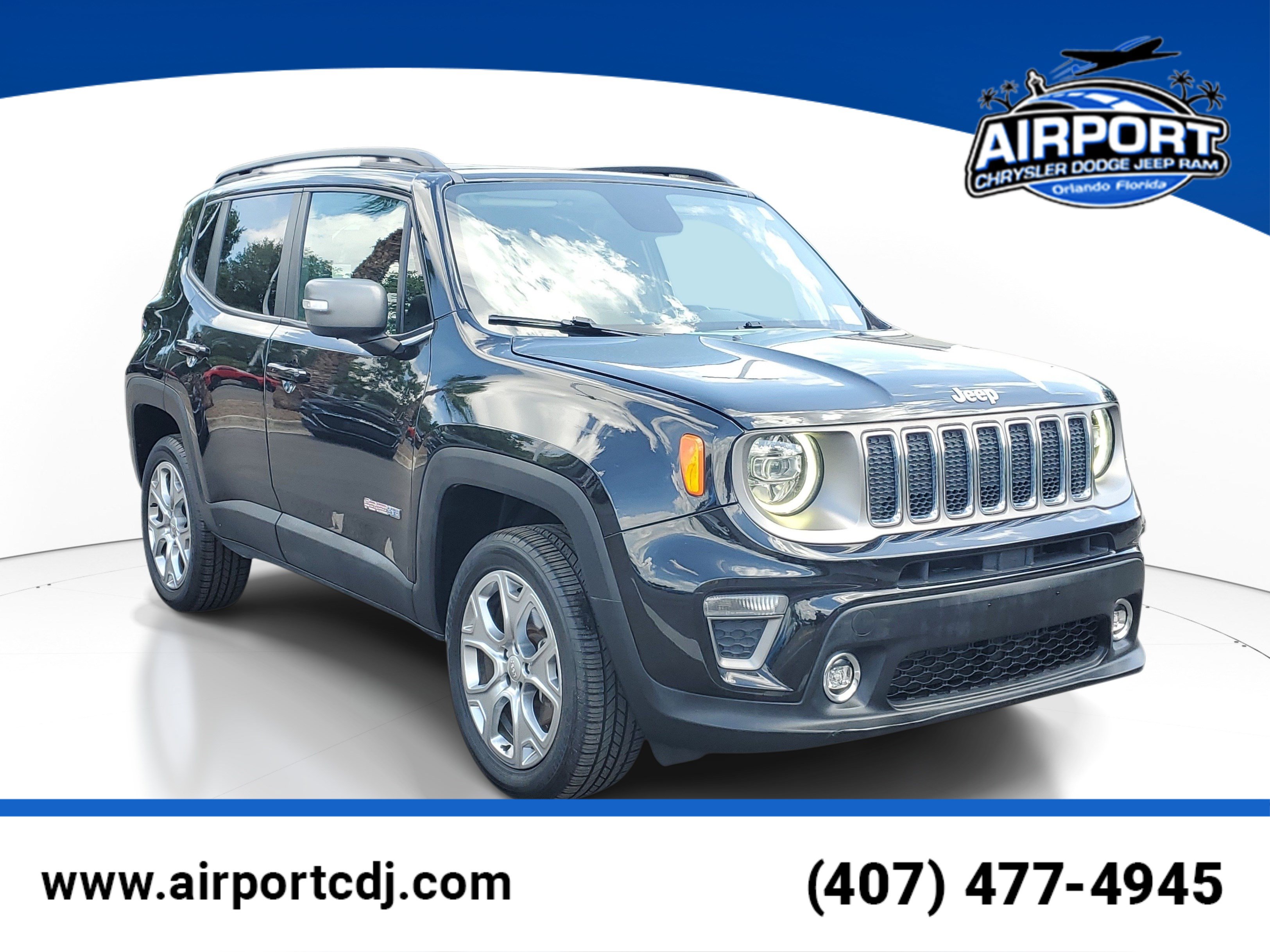 Used 2020 Jeep Renegade Limited w/ UConnect 8.4 Nav Group