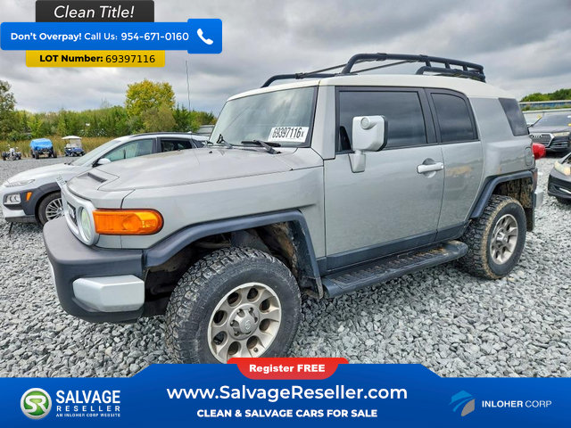 Used 2012 Toyota FJ Cruiser 4WD w/ Upgrade Pkg