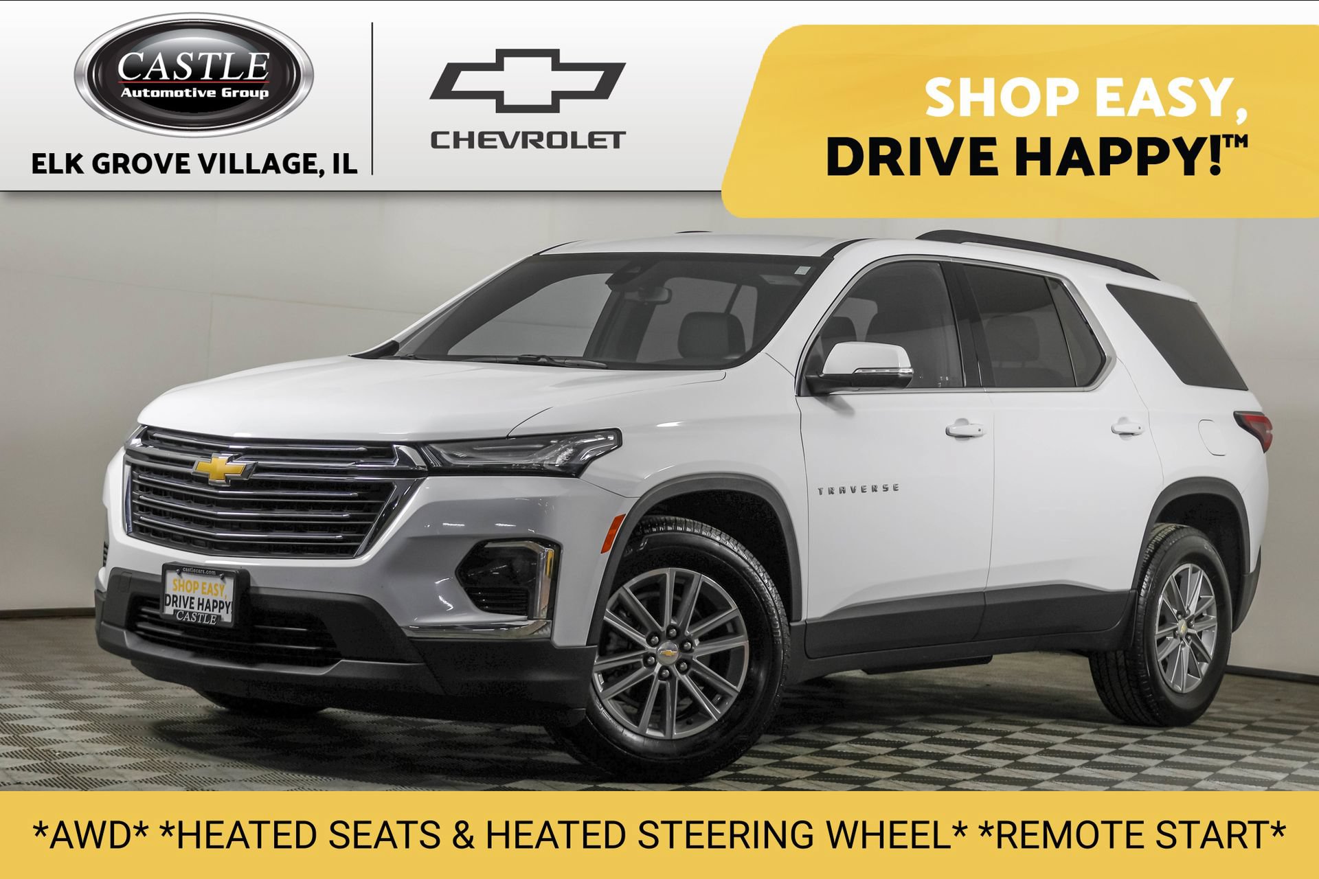 Used 2022 Chevrolet Traverse LT w/ LPO, Floor Liner Package
