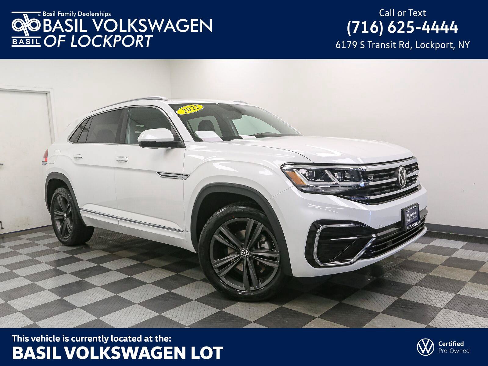 Certified 2022 Volkswagen Atlas Cross Sport SEL R-Line