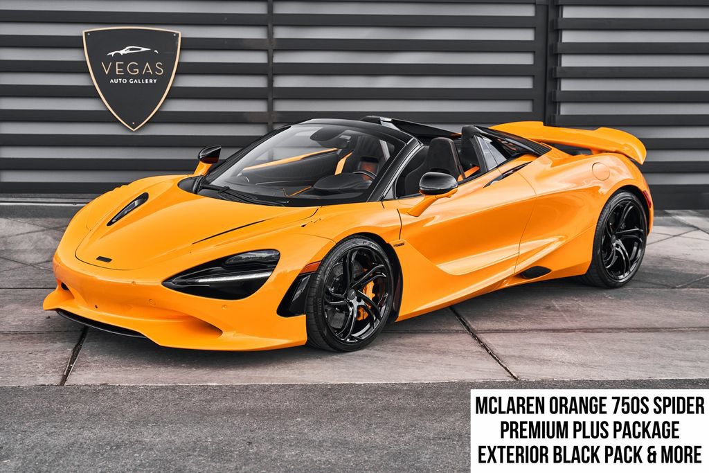 Used 2025 McLaren 750S Spider 1