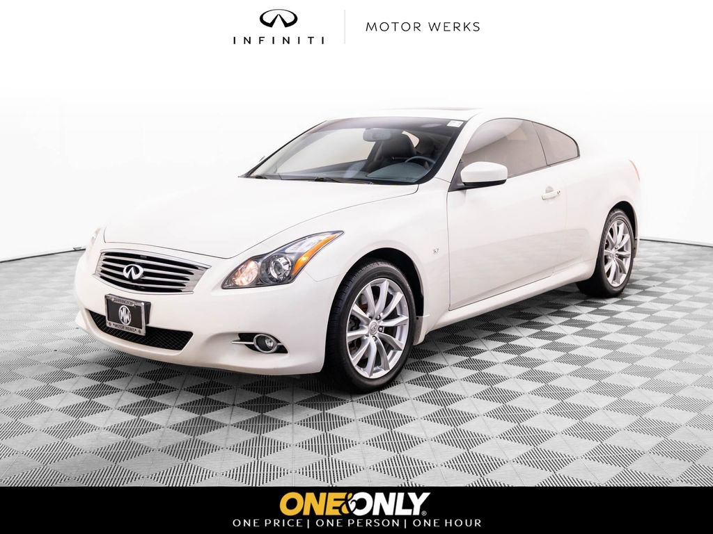 Used 2015 INFINITI Q60 AWD Coupe w/ Premium Package