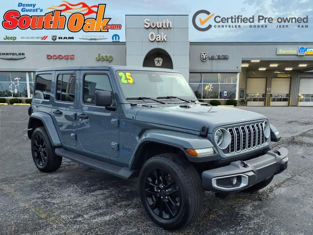 Certified 2025 Jeep Wrangler Unlimited Sahara