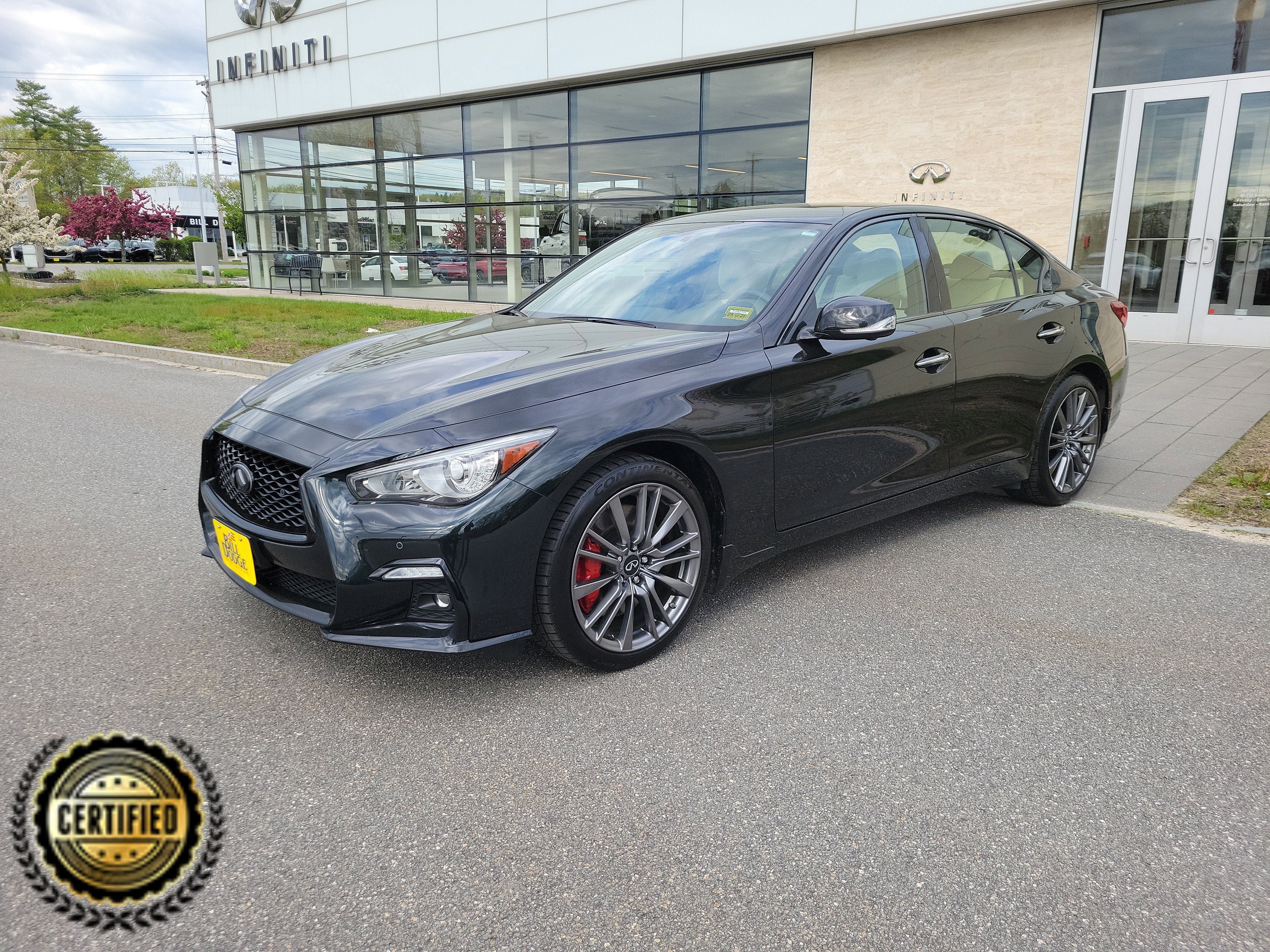 Used 2023 INFINITI Q50 Red Sport 400 w/ Black Opal Edition