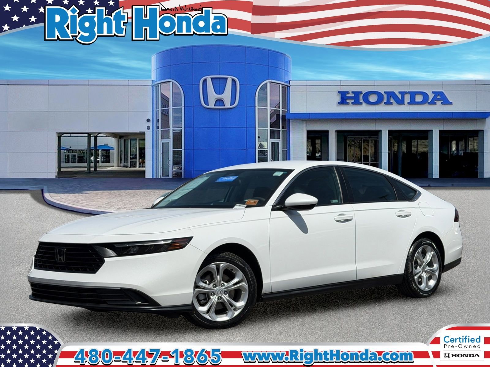 Certified 2023 Honda Accord LX