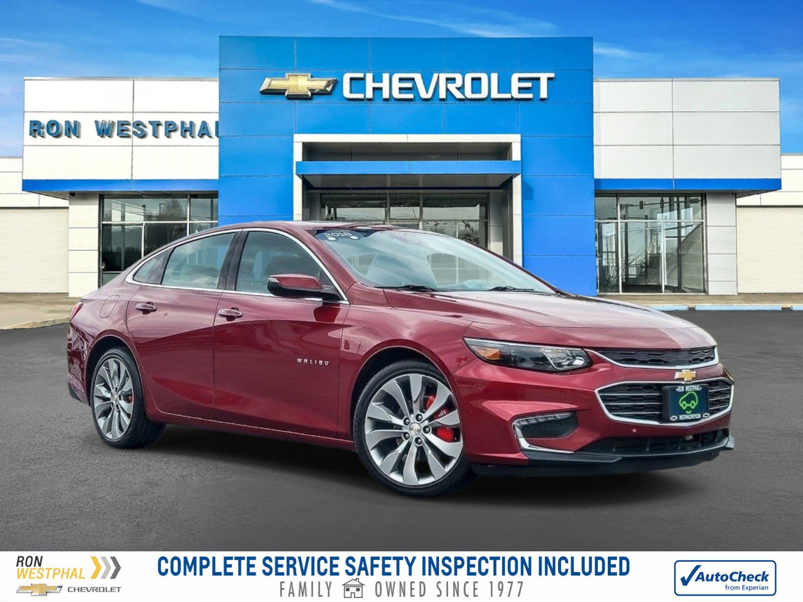 Certified 2018 Chevrolet Malibu Premier w/ Premier Sun and Wheel Package