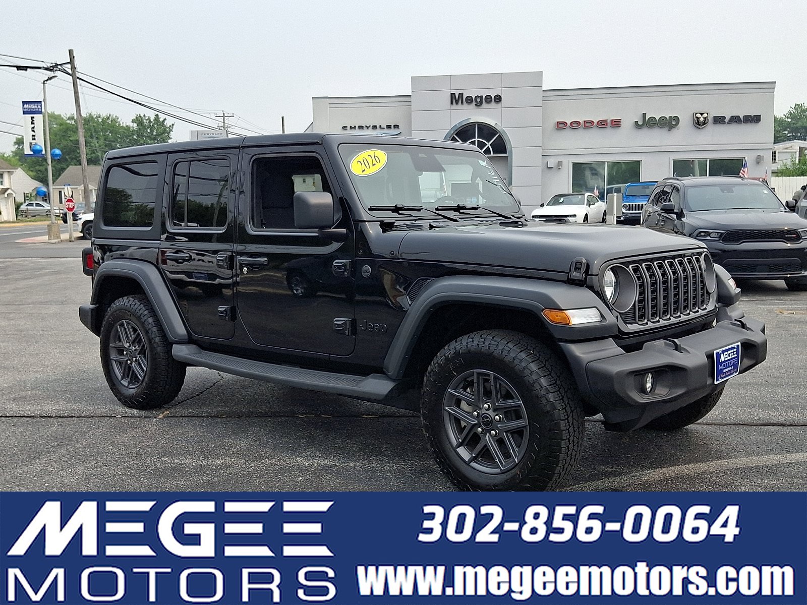 Certified 2026 Jeep Wrangler Unlimited Sport