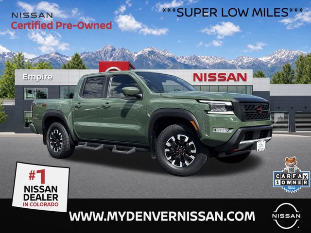 Certified 2024 Nissan Frontier PRO-4X w/ Pro Convenience Package