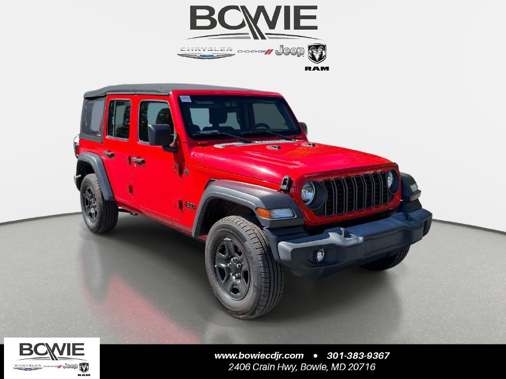 Used 2024 Jeep Wrangler Unlimited Sport