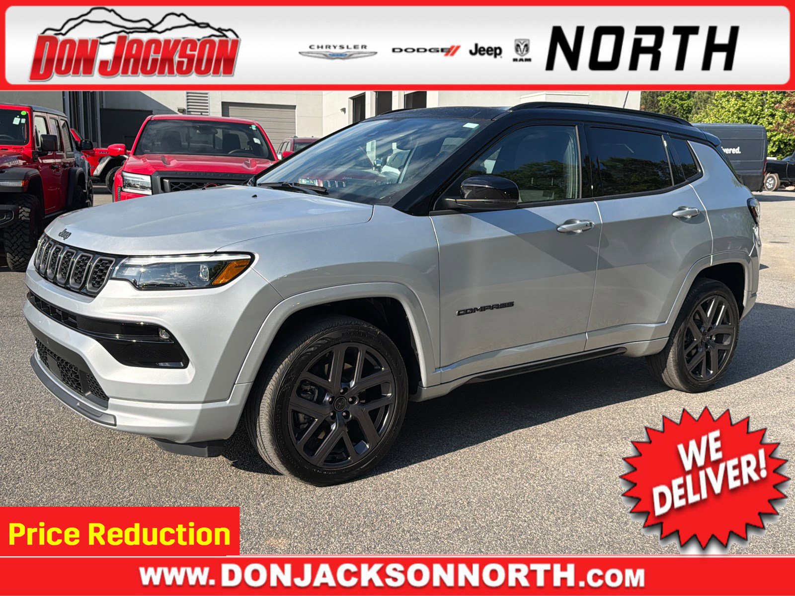 Certified 2025 Jeep Compass Limited w/ High Altitude Package