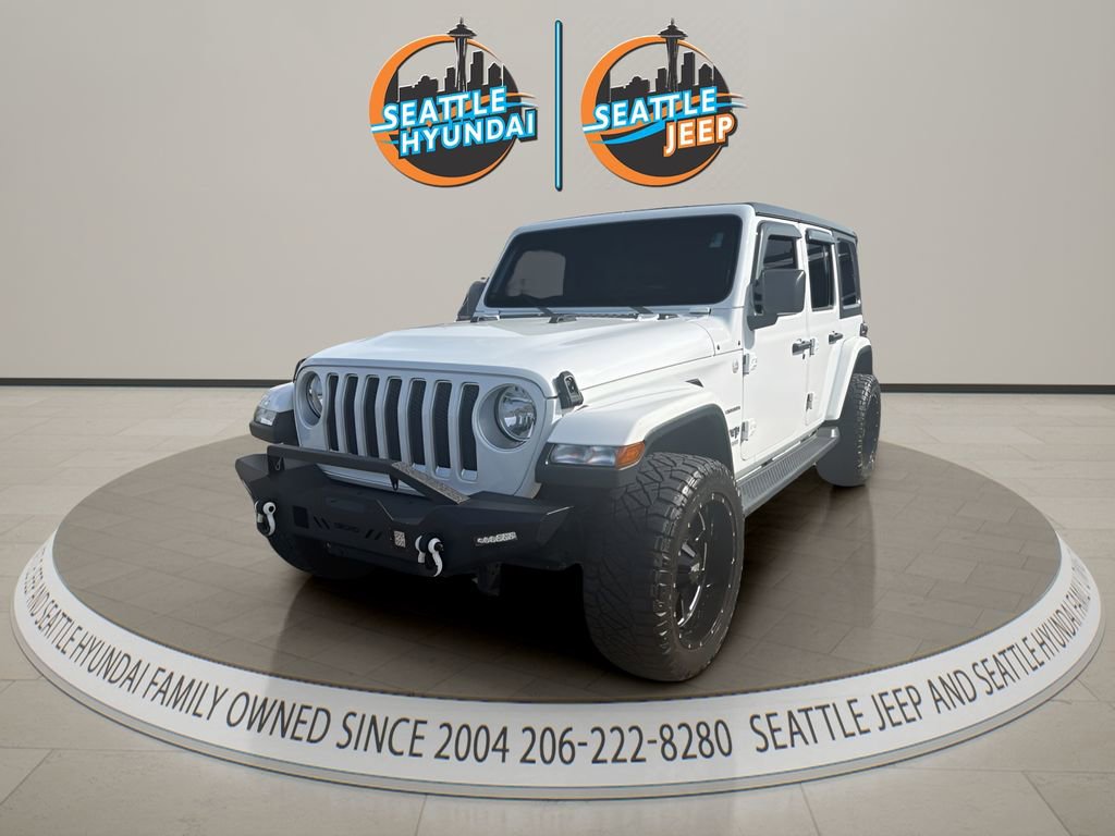 Used 2020 Jeep Wrangler Unlimited Sahara w/ Uconnect 4C Nav & Sound Group