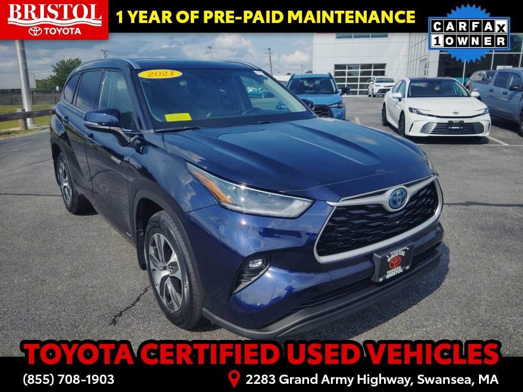 Certified 2021 Toyota Highlander XLE
