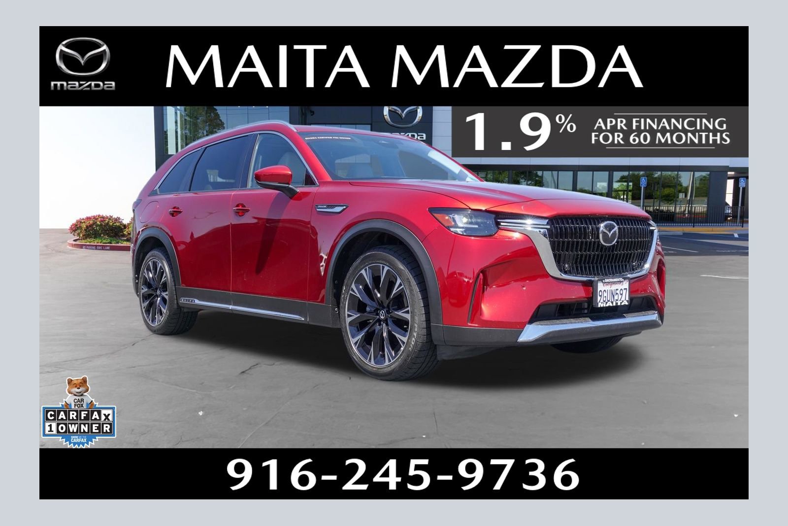 Certified 2024 MAZDA CX-90 Plug-In Hybrid w/ Premium Pkg