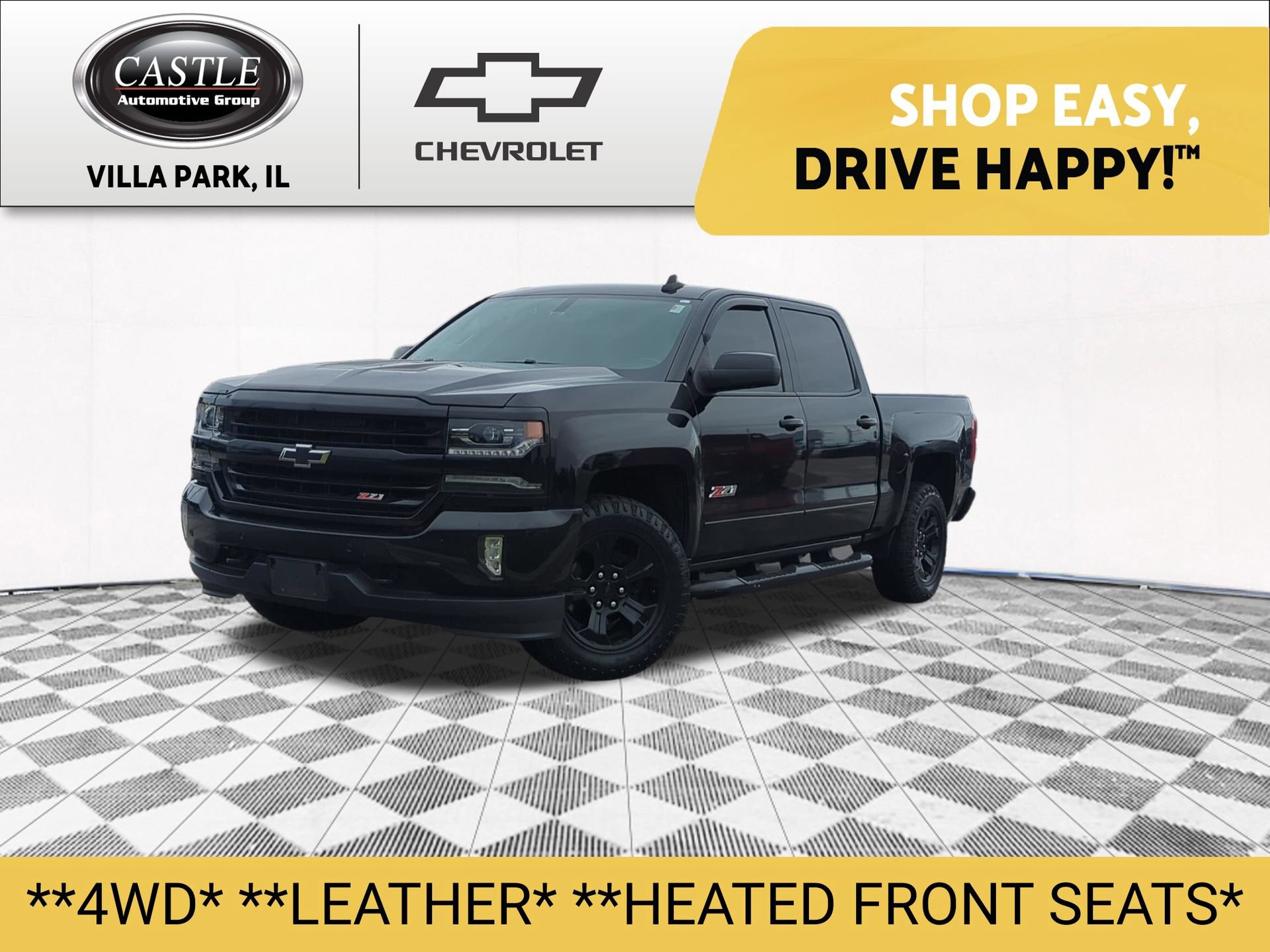 Used 2017 Chevrolet Silverado 1500 LTZ Z71 w/ Midnight Edition